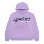 Spider Acai Hoodie Purple