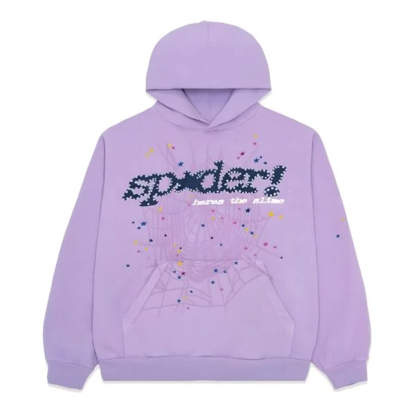 Sp5der Acai Hoodie Purple Spider Acai Hoodie Purple