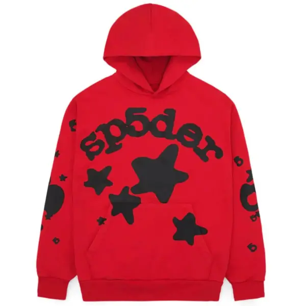 Spider Beluga Hoodie Red Spider Beluga Hoodie Red