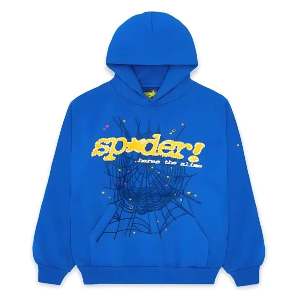 Sp5der TC Hoodie Blue Spider TC Hoodie Blue