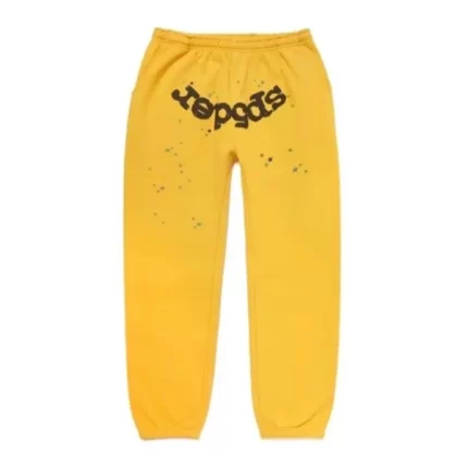 Spider Websuit Sweatpant Yellow
